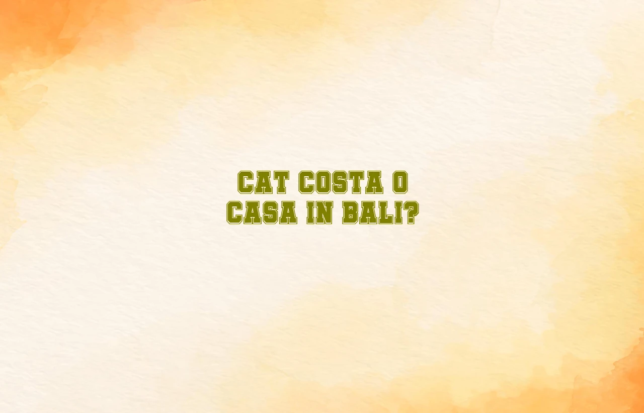 cat costa o casa in bali